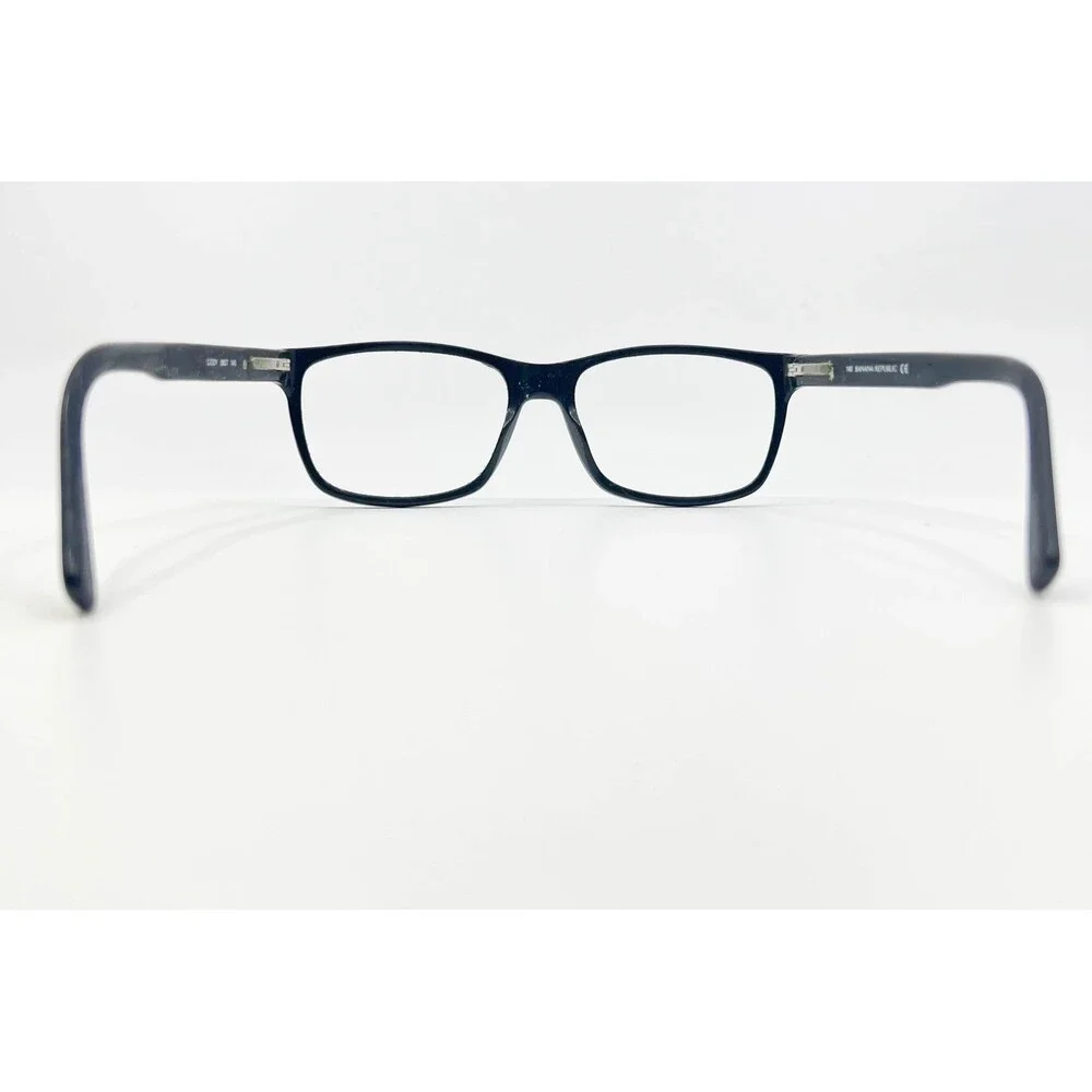 Banana Republic Eyeglasses Mens Black Cody 0807 140 Rectangular Frames 39373